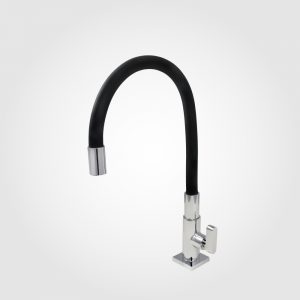 TORNEIRA PARA COZINHA MESA BICA BAIXA DOM COLOR - PRETO